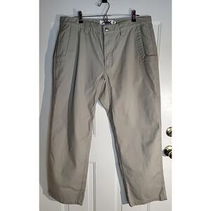 Mountain Khakis Signature Men's Pants 38x32 Tan Cotton Canvas Casual NWOT